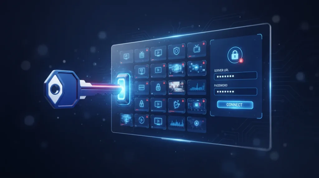 Code IPTV Xtream Codes : clé numérique déverrouillant l'accès aux chaînes