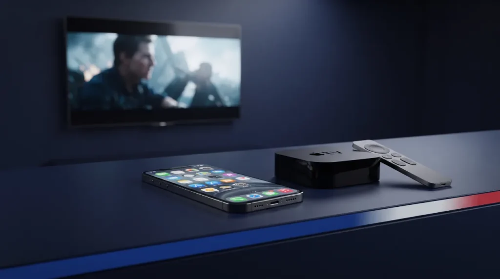IPTV sur iPhone et Apple TV avec la box Apple TV